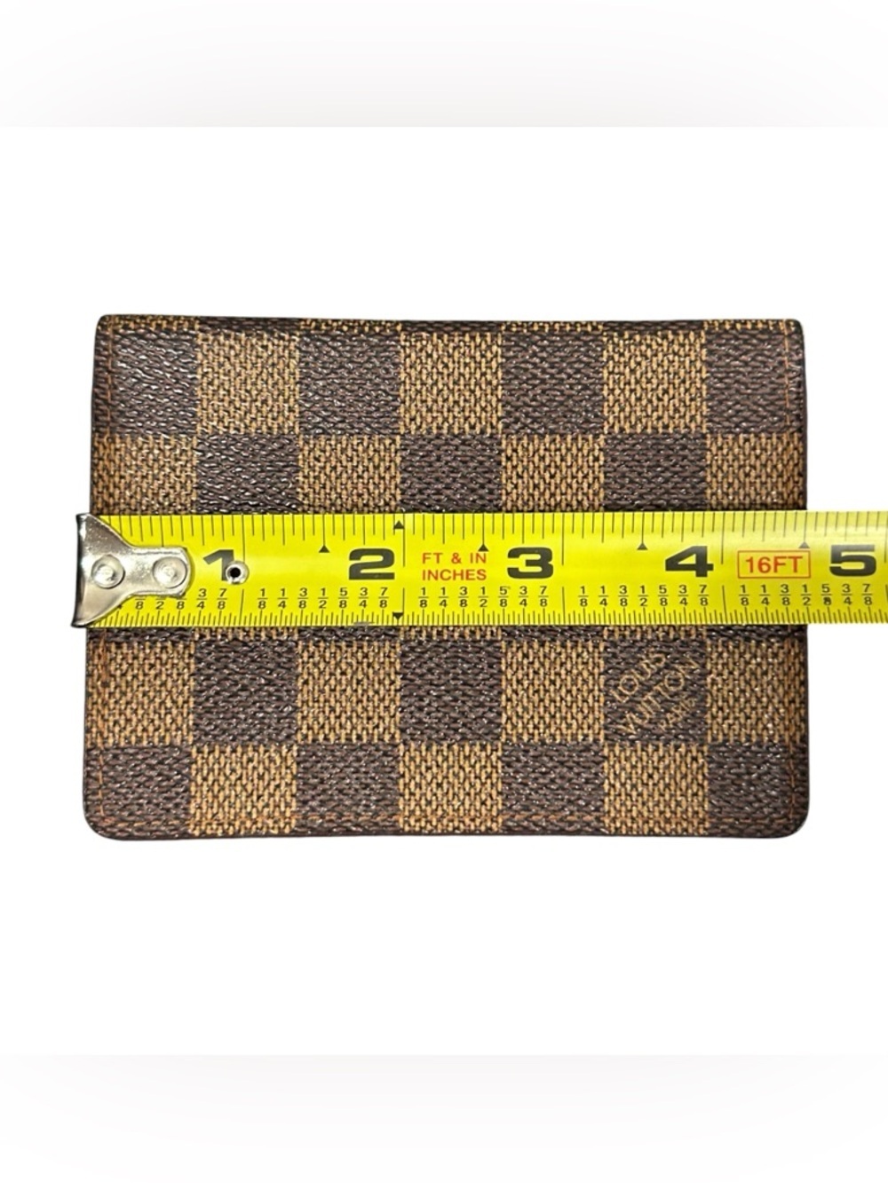 Louis Vuitton Brown Checkered Compact Wallet - Picture 10 of 11